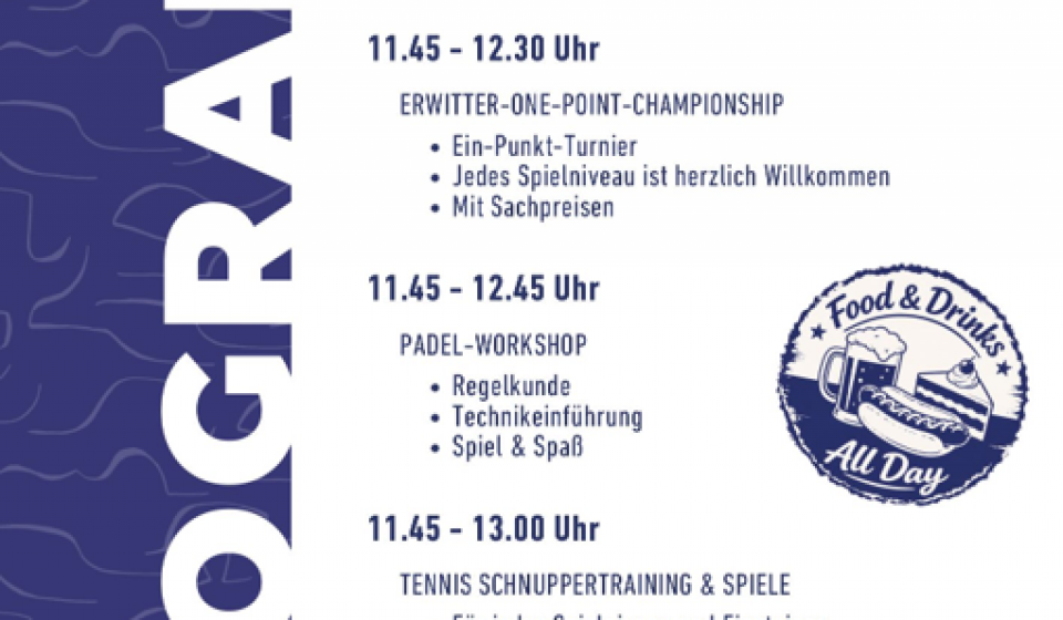 Programm Jubiläum 2026